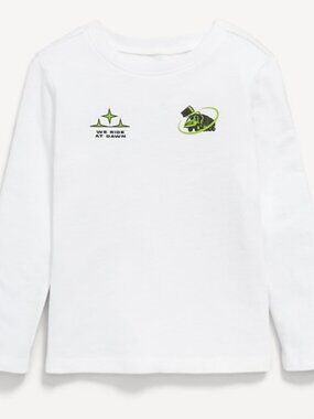 Old Navy Long Sleeve Tee for Toddler Boys "We Ride At Dawn" Size 5T NWT